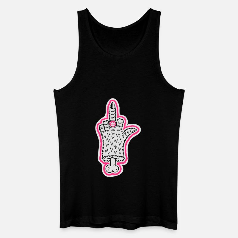 Ring - Männer Bio Tank Top - Schwarz