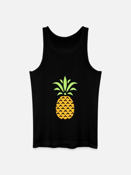 ANANAS STYLIZED - Men’s Organic Tank Top - black