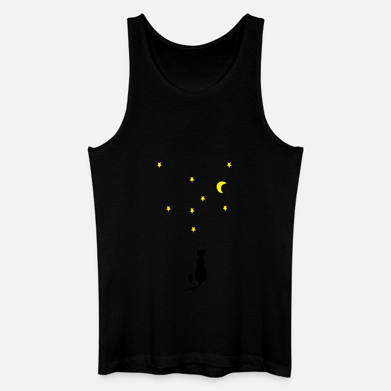 Cat and Mouse - Men’s Organic Tank Top - black