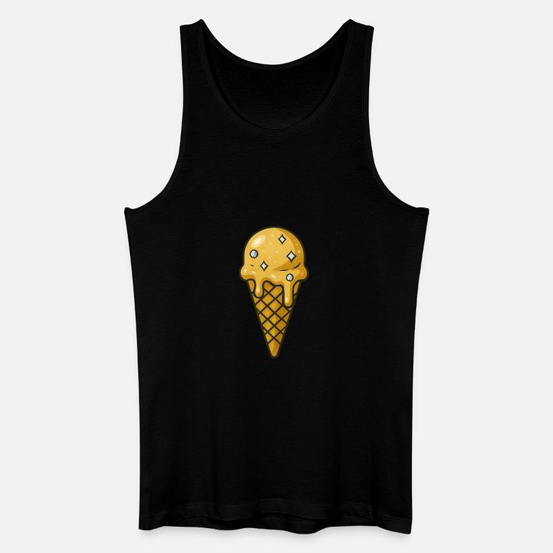 Eis - Deluxe - Männer Bio Tank Top - Schwarz