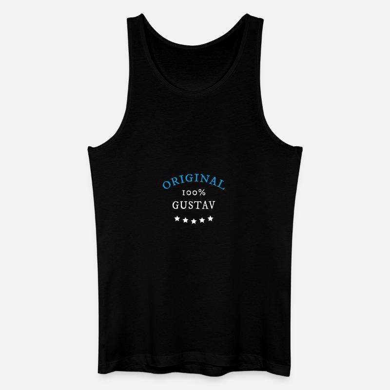 Original 100% Gustav, Geschenk, - Männer Bio Tank Top - Schwarz