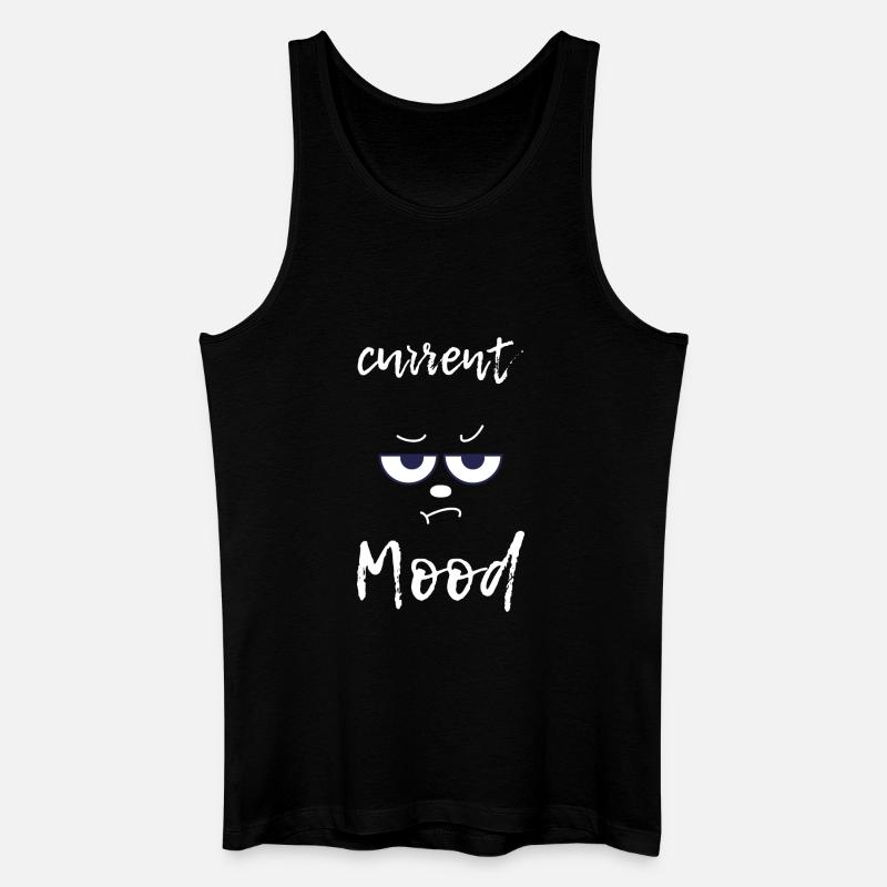Current Mood funny - Männer Bio Tank Top - Schwarz