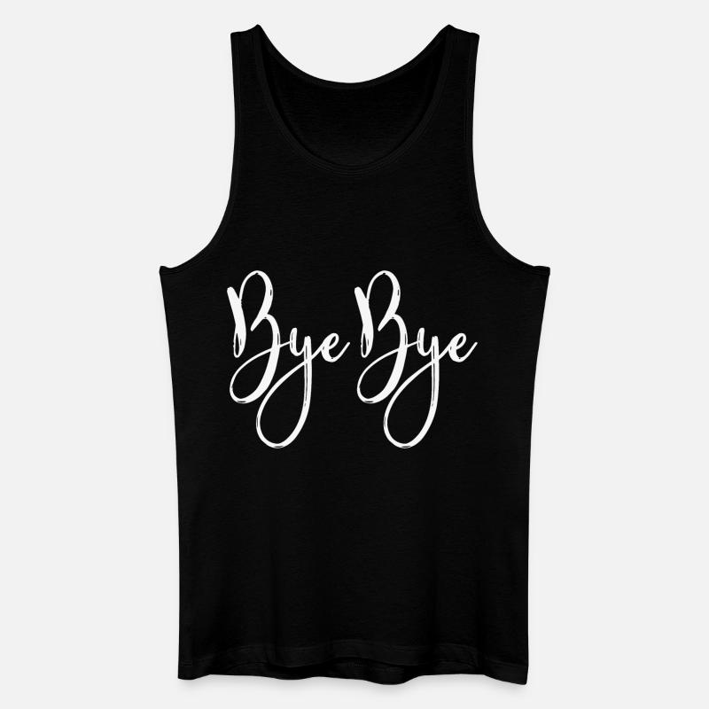 Bye bye - Débardeur bio Homme - noir