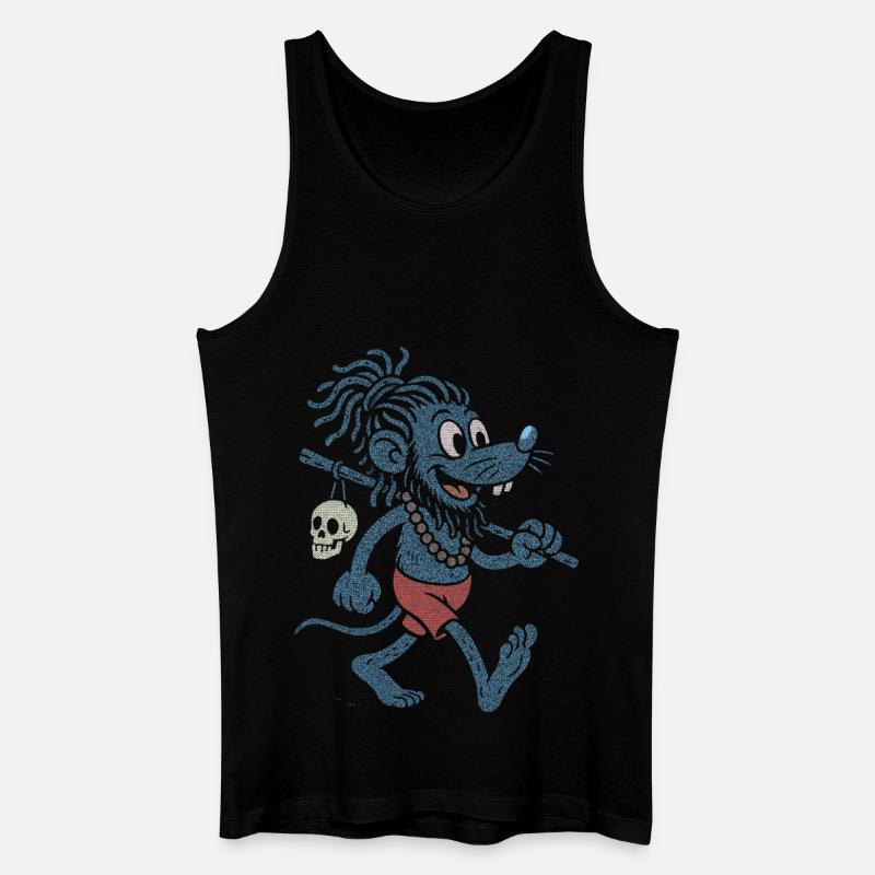 Bandi Coot Baba - Männer Bio Tank Top - Schwarz