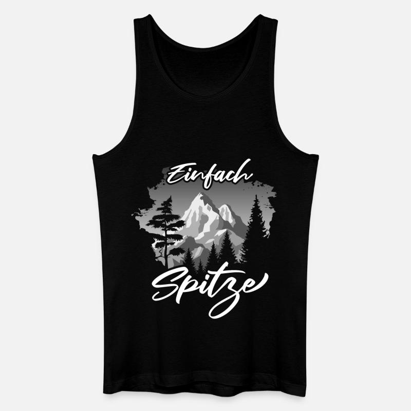 Mountain Summit Simply Awesome - Men’s Organic Tank Top - black