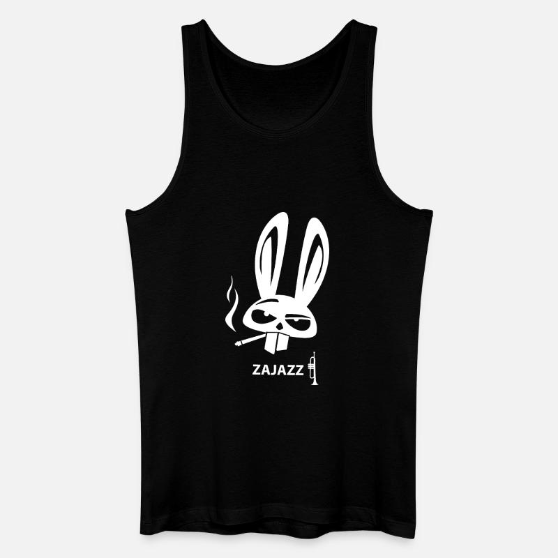 ZAJAZZ - Männer Bio Tank Top - Schwarz