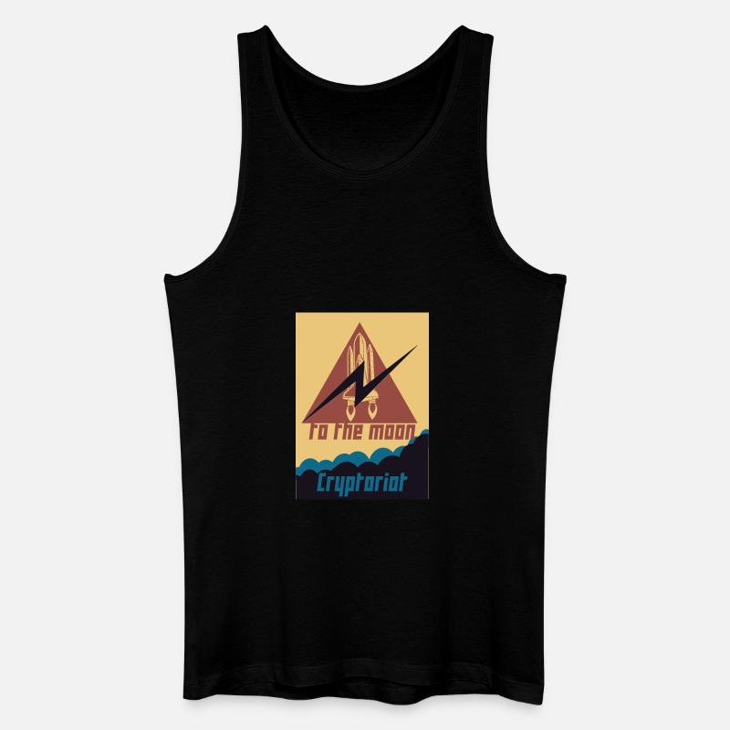 Cryptoriot - Männer Bio Tank Top - Schwarz