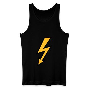 Flash - Men’s Organic Tank Top - black - Front