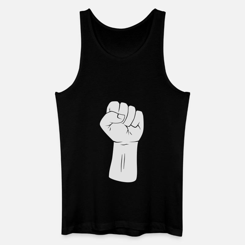 Faust - Männer Bio Tank Top - Schwarz