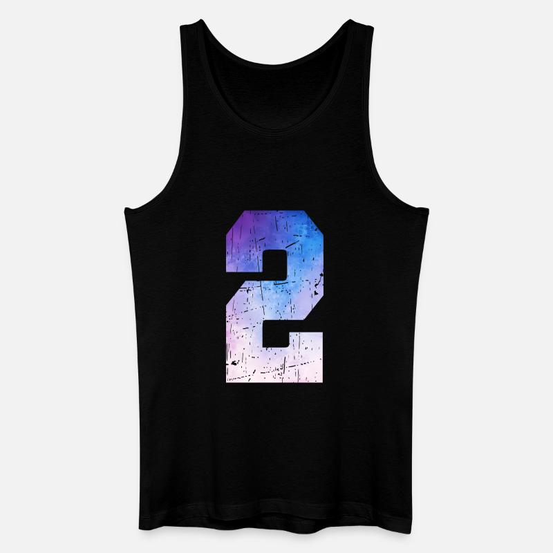 Ausgabe 2 – 2-Jahres-Jubiläumsgeschenk - Männer Bio Tank Top - Schwarz
