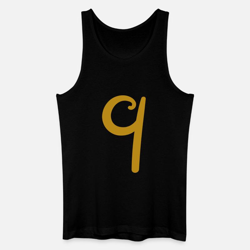 9 - Männer Bio Tank Top - Schwarz
