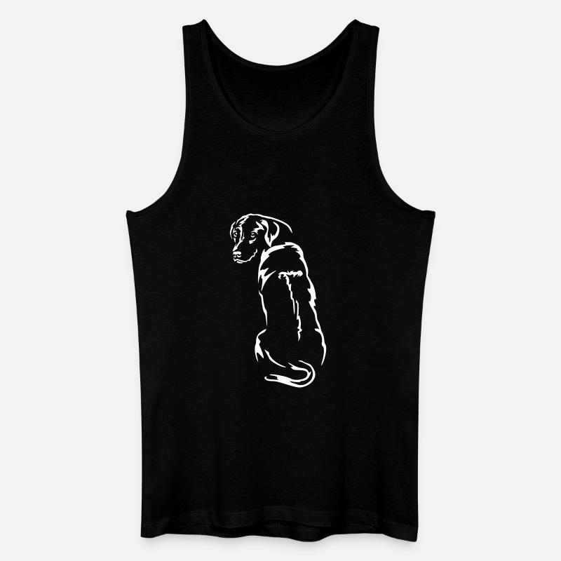 Rhodesian Ridgeback « Black Edition » - Débardeur bio Homme - noir