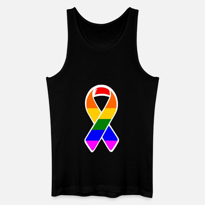 Lgbtq - Männer Bio Tank Top - Schwarz
