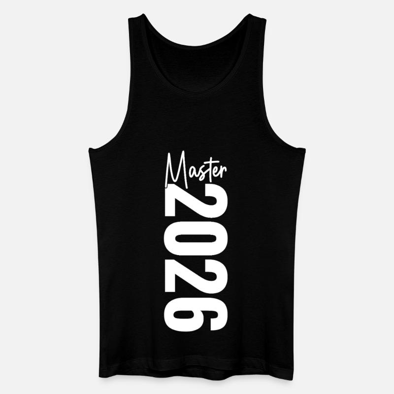 Master 2026 - Männer Bio Tank Top - Schwarz