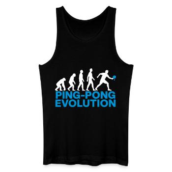 Ping-Pong Evolution Smash Gift Cool - Débardeur bio Homme - noir - Devant