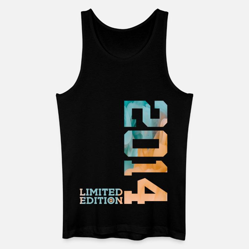 12. GEBURTSTAG LIMITED EDITION 2014 - Männer Bio Tank Top - Schwarz