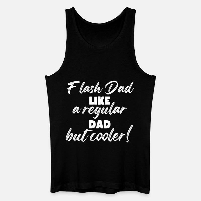 Bloc Flash Papa Boulderer - Débardeur bio Homme - noir