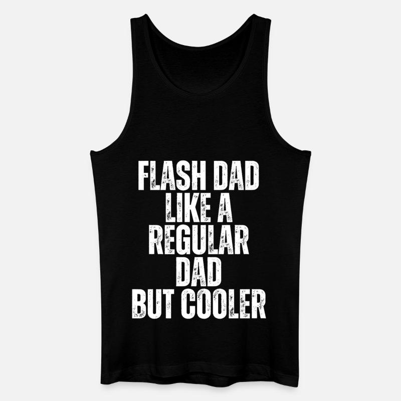 Bloc Flash Papa Boulderer - Débardeur bio Homme - noir