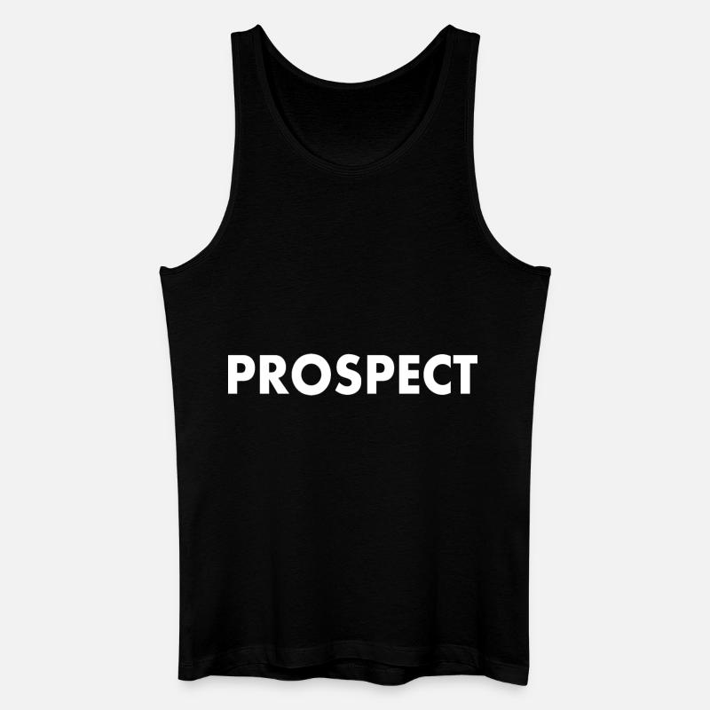 Prospect - Männer Bio Tank Top - Schwarz