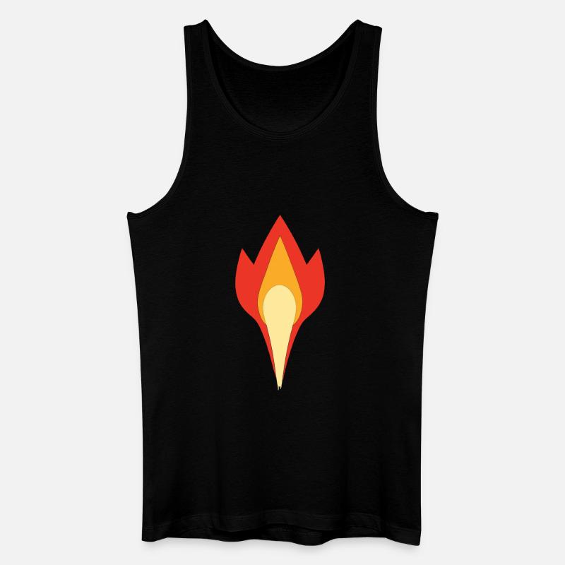 Meteor - Männer Bio Tank Top - Schwarz