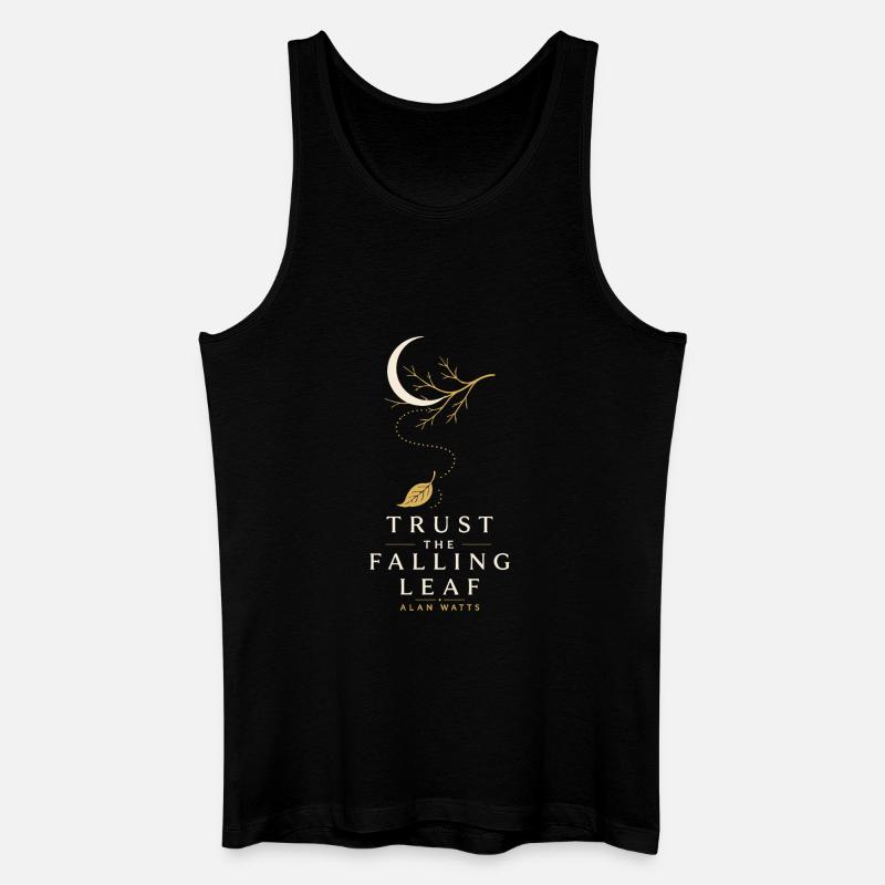 Falling Leaf Trust - Männer Bio Tank Top - Schwarz