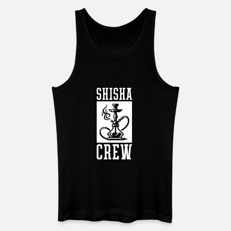 Shisha Crew - Männer Bio Tank Top - Schwarz