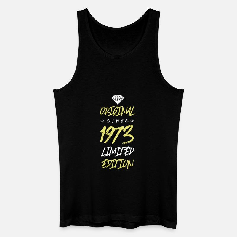 1973 Édition limitée - Débardeur bio Homme - noir