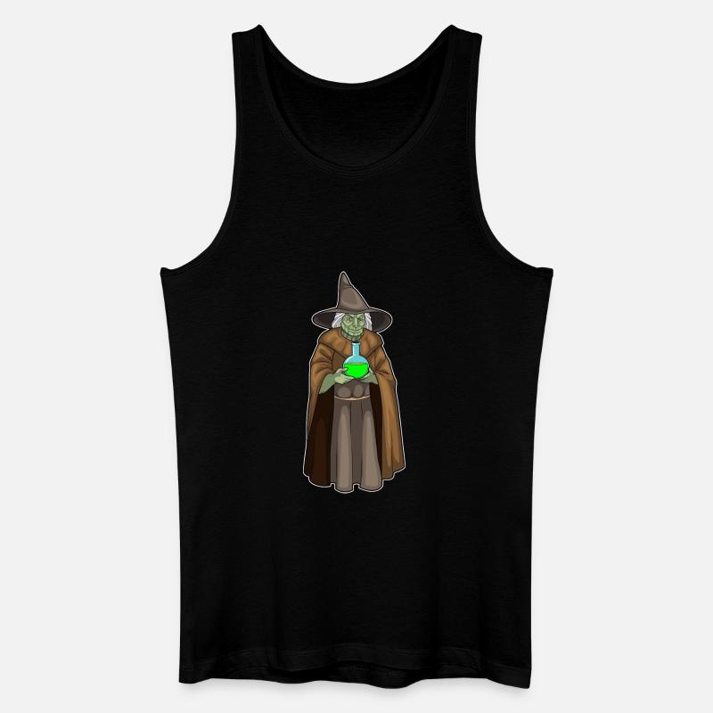 Witch Halloween Magic Potion - Men’s Organic Tank Top - black