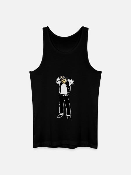 Rockabilly Boy - Men’s Organic Tank Top - black