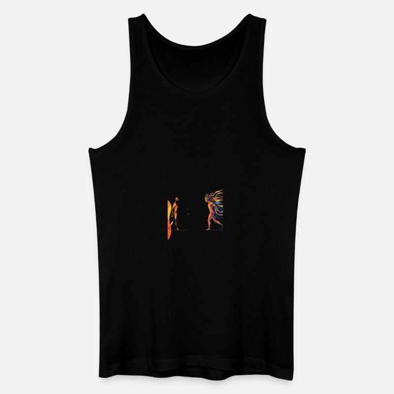 Evolve or Repeat - Männer Bio Tank Top - Schwarz