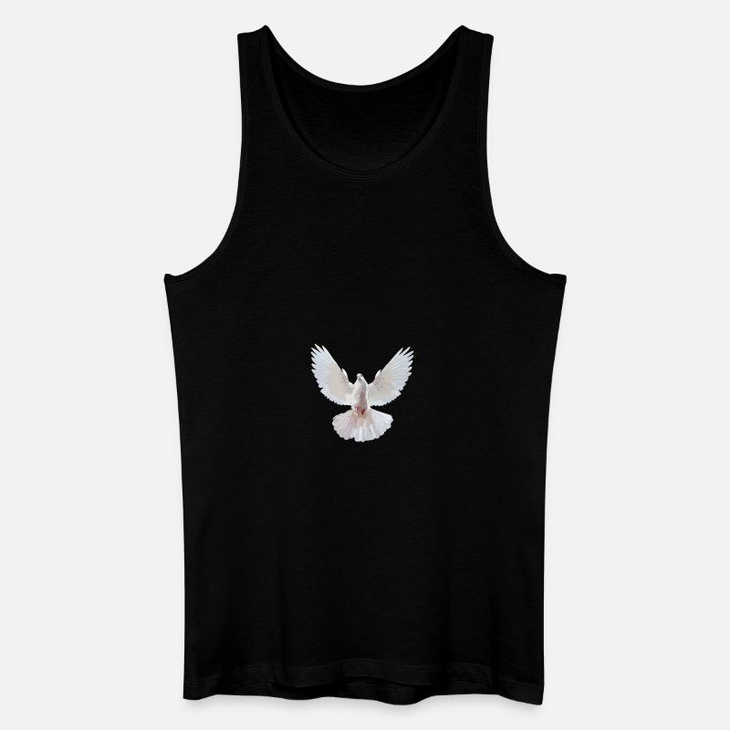 image - Männer Bio Tank Top - Schwarz