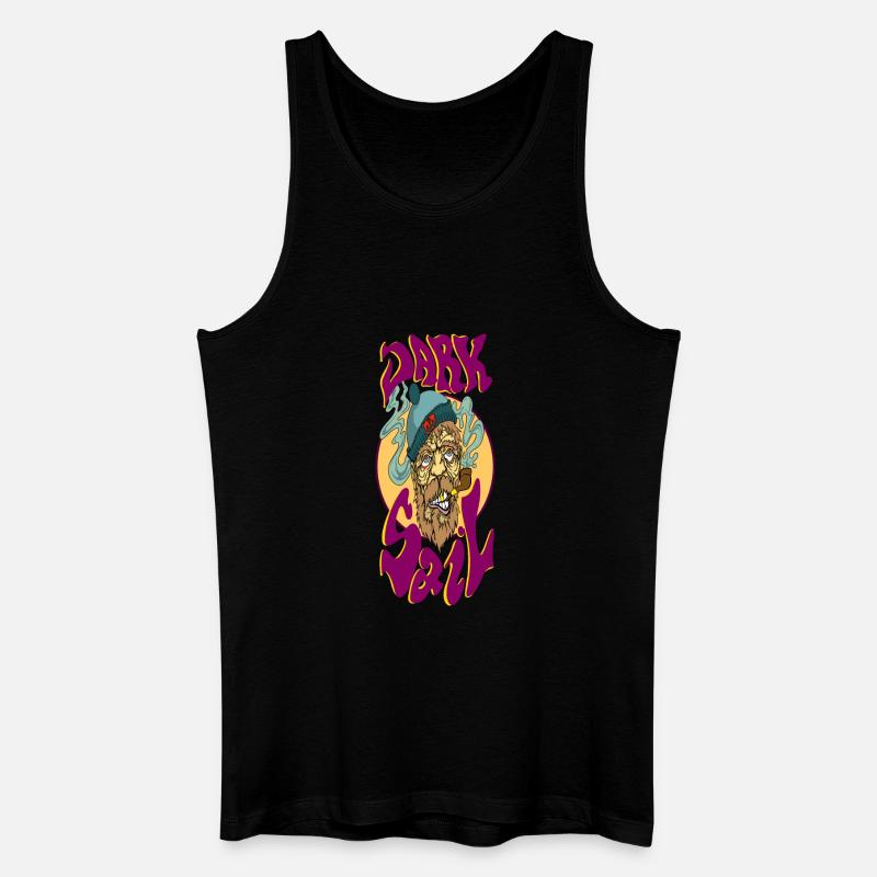 Ds - Männer Bio Tank Top - Schwarz