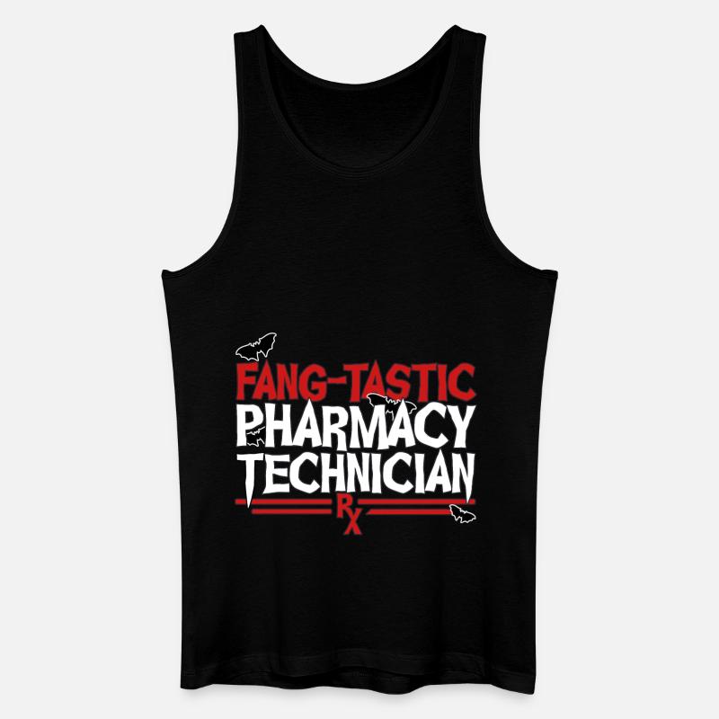 PTA Halloween - Männer Bio Tank Top - Schwarz