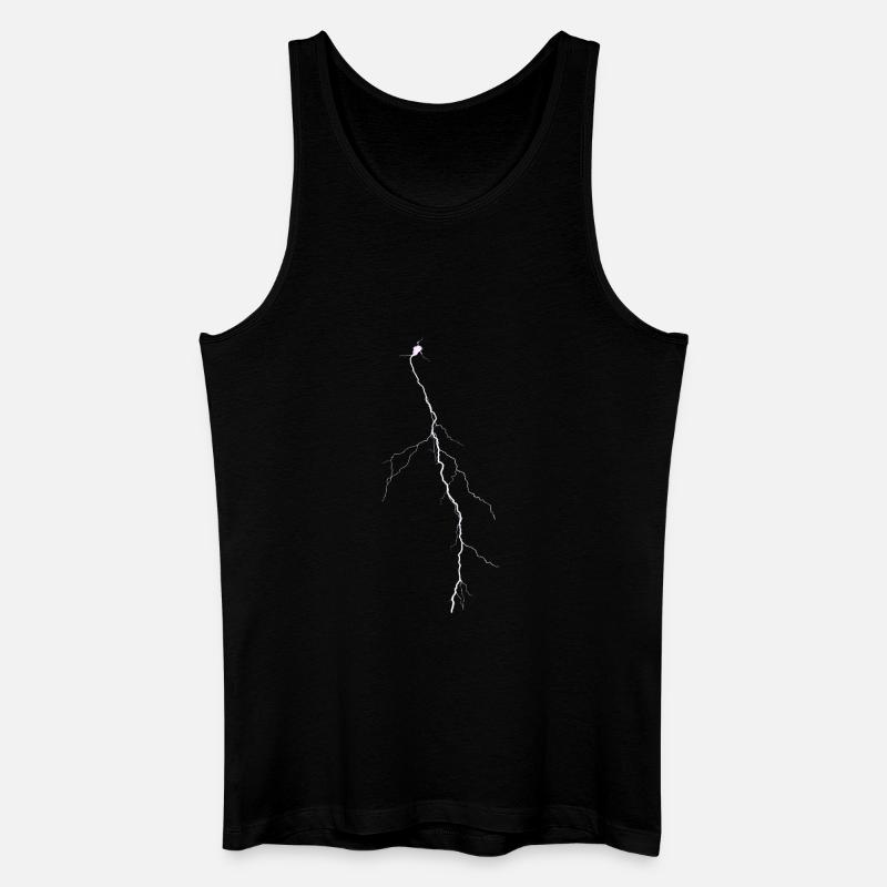 Blitz 2 - Männer Bio Tank Top - Schwarz