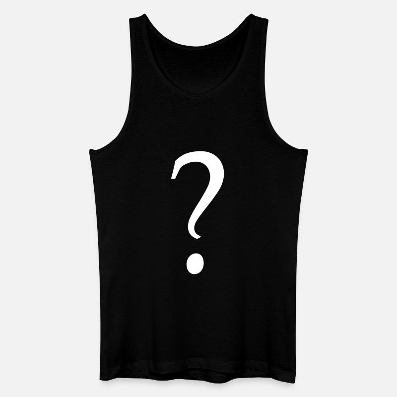 Surprise Funshirt - Männer Bio Tank Top - Schwarz