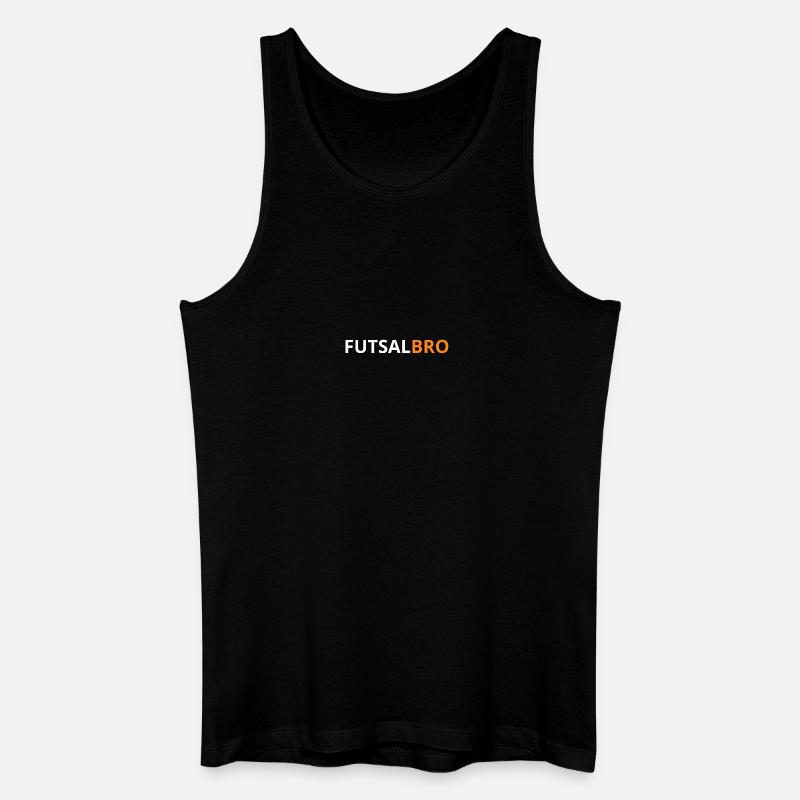 FUTSALBRO Original - Männer Bio Tank Top - Schwarz