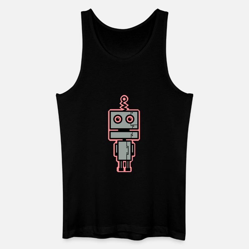 BETA - Männer Bio Tank Top - Schwarz
