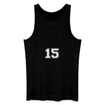 15 - Men’s Organic Tank Top - black - Front