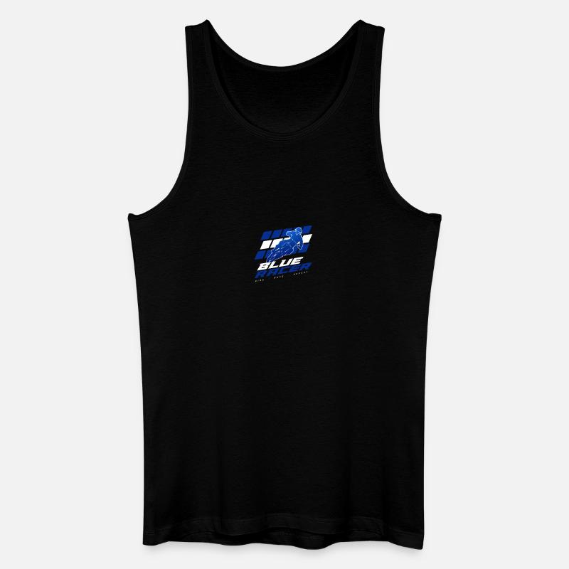 Blue Racer - Männer Bio Tank Top - Schwarz