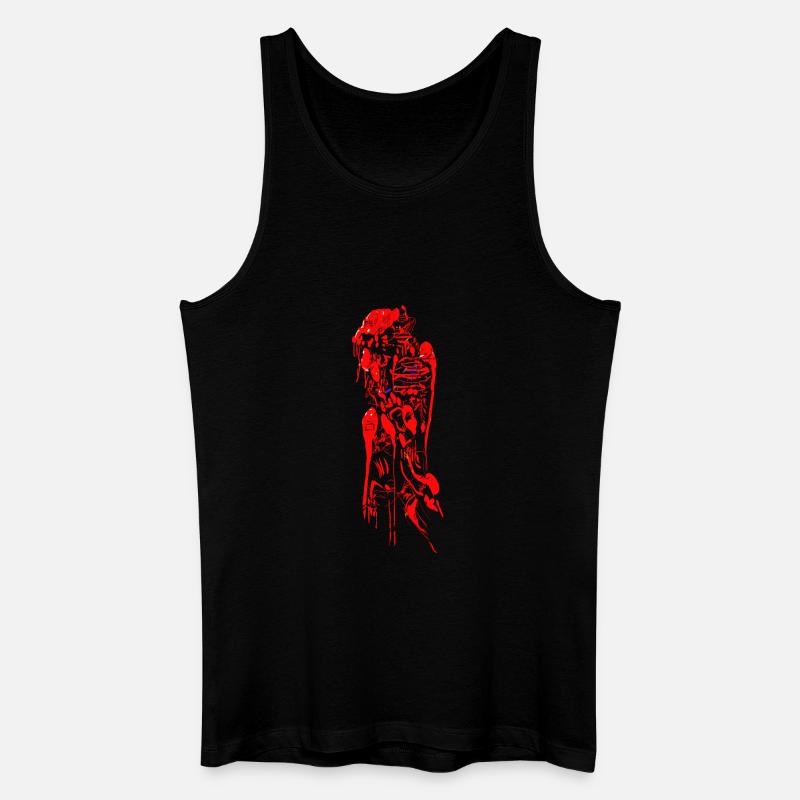 Alien Tribal - Sci-fi Horror  - Männer Bio Tank Top - Schwarz