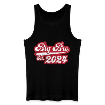 Big Bro Est 2024 - Men’s Organic Tank Top - black - Front