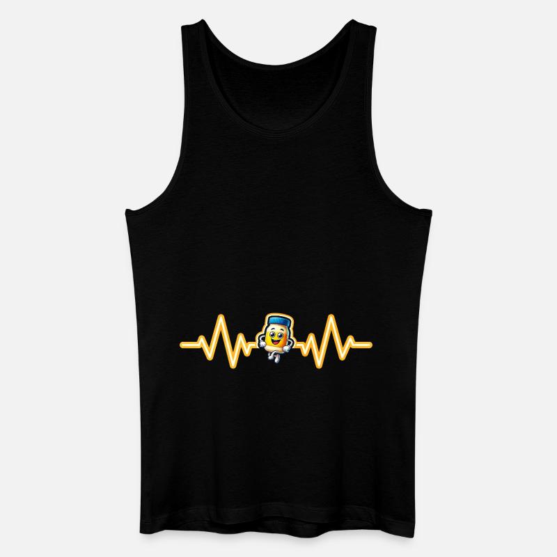 Mayonnaise - Männer Bio Tank Top - Schwarz