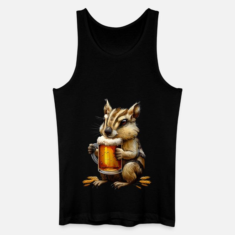 Tranquilizer Bomber - Men’s Organic Tank Top - black