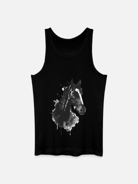 Cheval - Débardeur bio Homme - noir