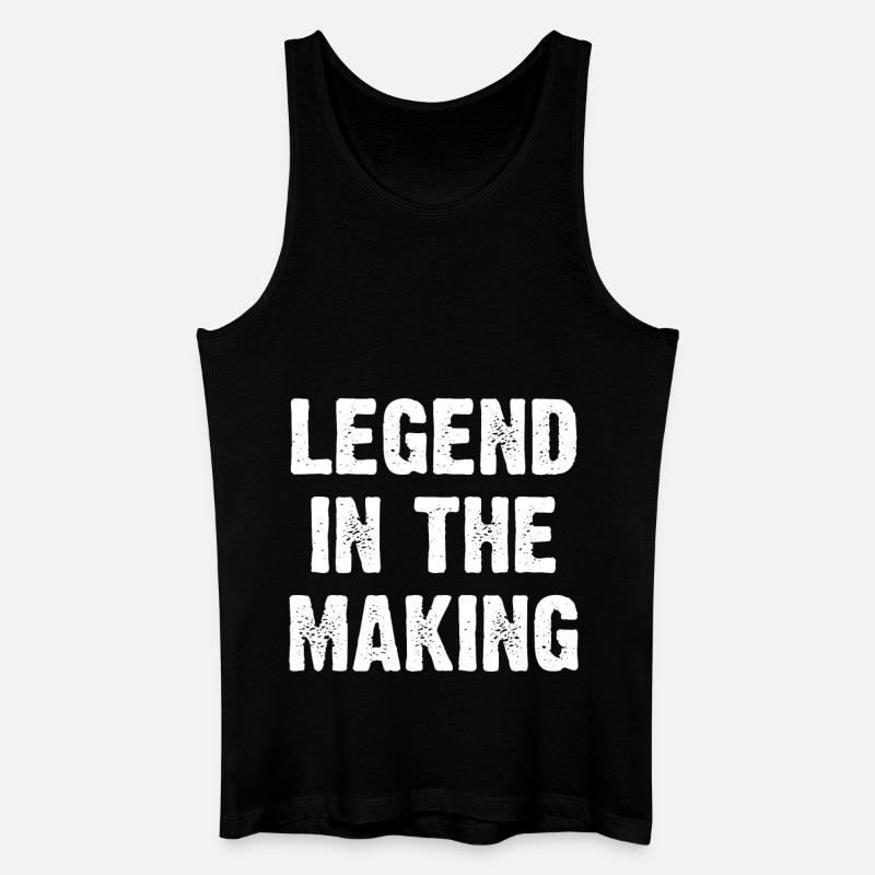 Legend In The Making - Men’s Organic Tank Top - black