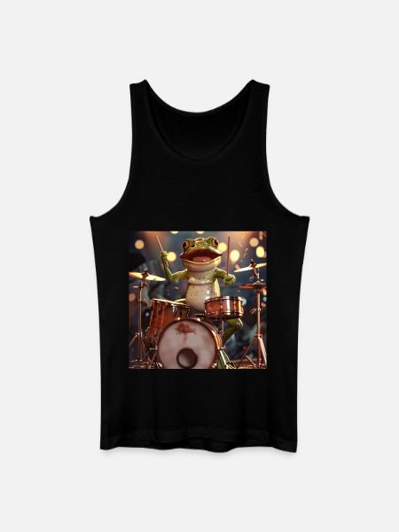 Frog - Men’s Organic Tank Top - black