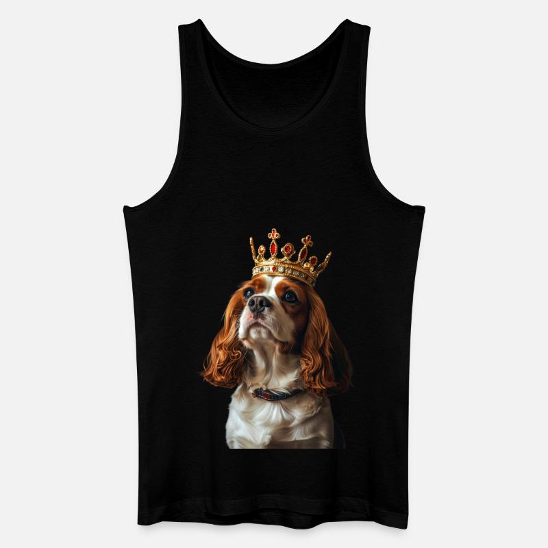 Cavalier King Charles Spaniel - Débardeur bio Homme - noir