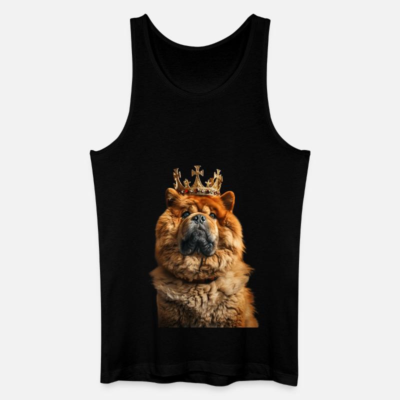 Chow-Chow - Männer Bio Tank Top - Schwarz