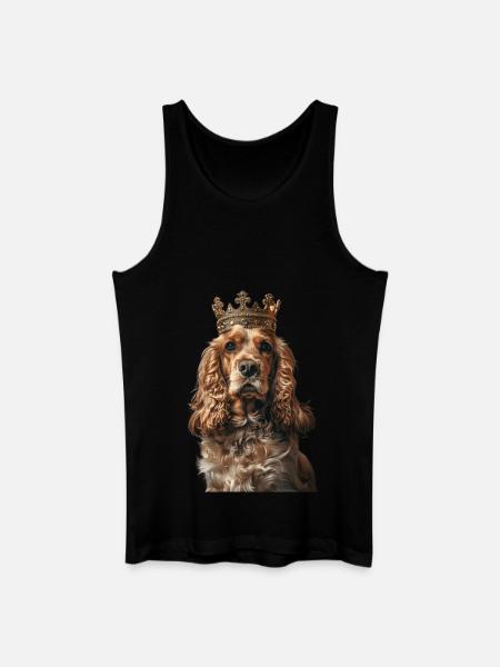 Cocker Spaniel - Men’s Organic Tank Top - black