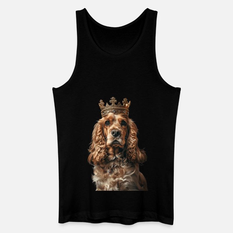 Cocker Spaniel - Men’s Organic Tank Top - black